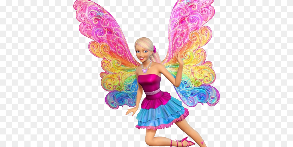 Barbie Fairy, Figurine, Toy, Person, Adult Free Png Download