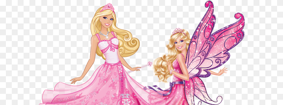 Barbie Fashion Fairytale Barbie A Fashion Fairytale Fairy, Figurine, Toy, Doll, Person Png