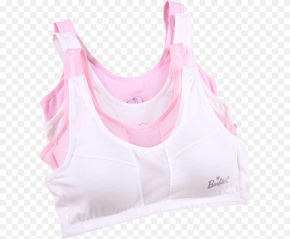 Barbie Girls Underwear Vests Development Period 9 Vest, Bra, Clothing, Lingerie, Accessories Png Image