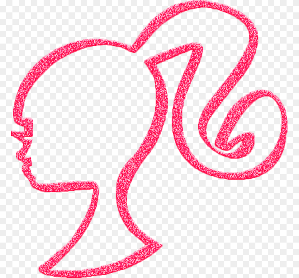 Barbie Head Logo Barbie Head Transparent Background, Clothing, Glove Free Png Download