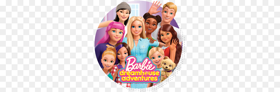 Barbie History Foundation Barbie Dreamhouse Adventures, Toy, Figurine, Doll, Adult Free Png