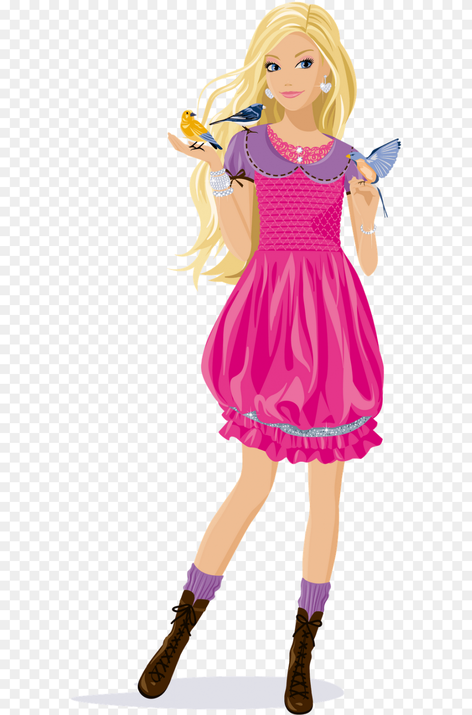 Barbie Image Barbie Girl Cartoon, Female, Person, Child, Figurine Png