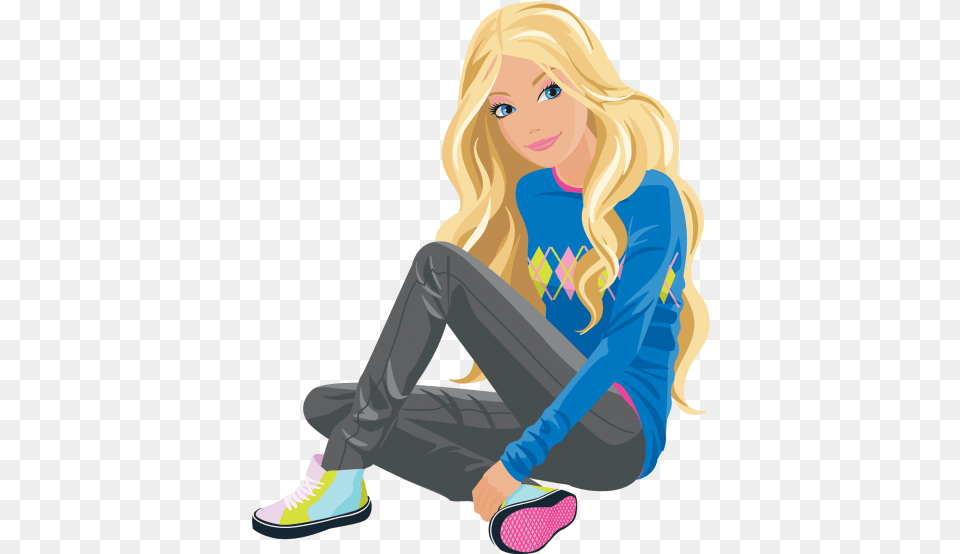 Barbie Images Fashion Illustration 10 Girls, Adult, Sitting, Shoe, Person Png