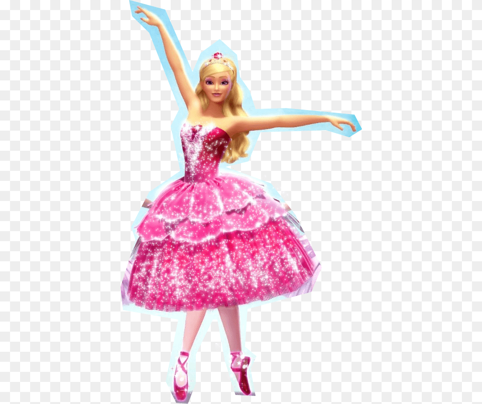 Barbie In The Pink Shoes Doll Keep On Dancing Barbie In Pink Shoes Dress, Person, Leisure Activities, Child, Female Free Png