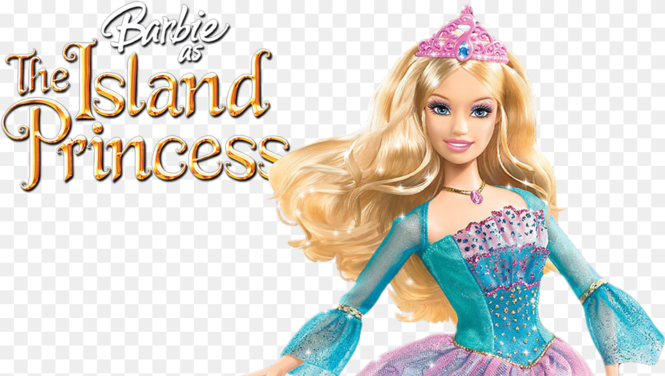 Barbie Island Princess, Figurine, Doll, Toy, Person Png Image