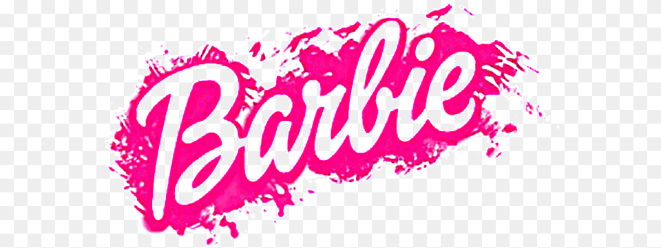 Barbie Logo 4 Image Barbie Logo Transparent, Dynamite, Text, Weapon, Purple Png