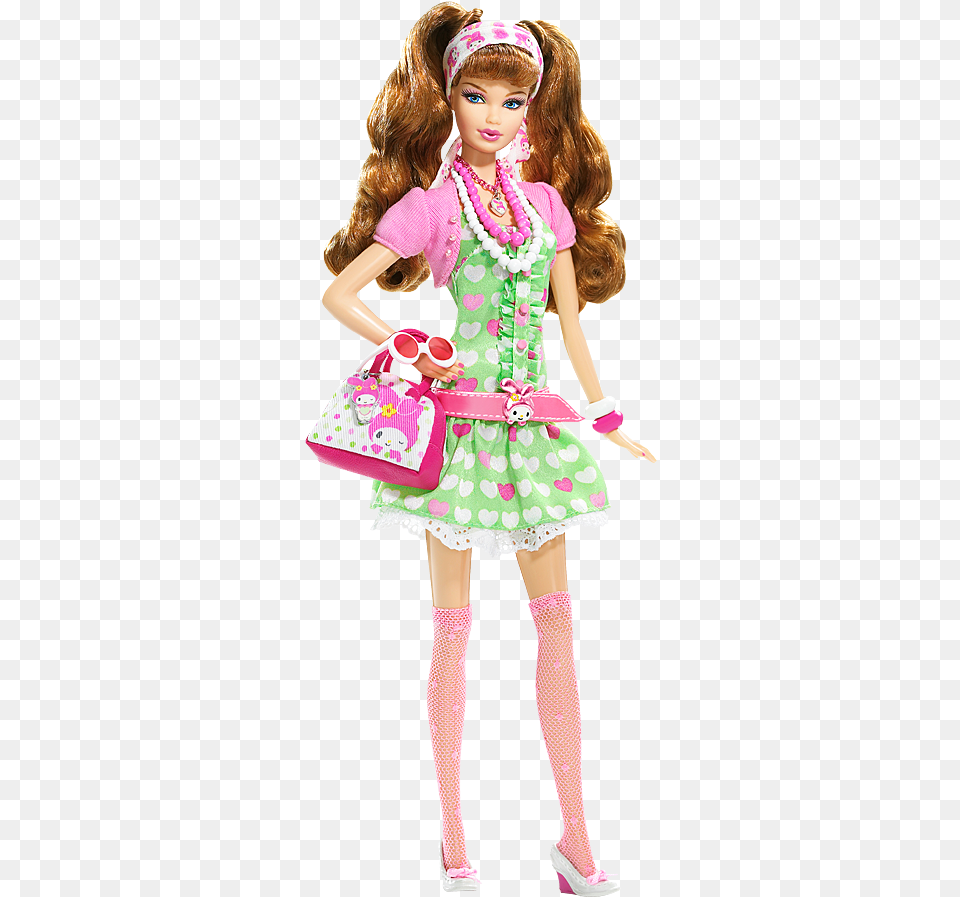 Barbie My Melody, Toy, Doll, Person, Girl Free Png Download