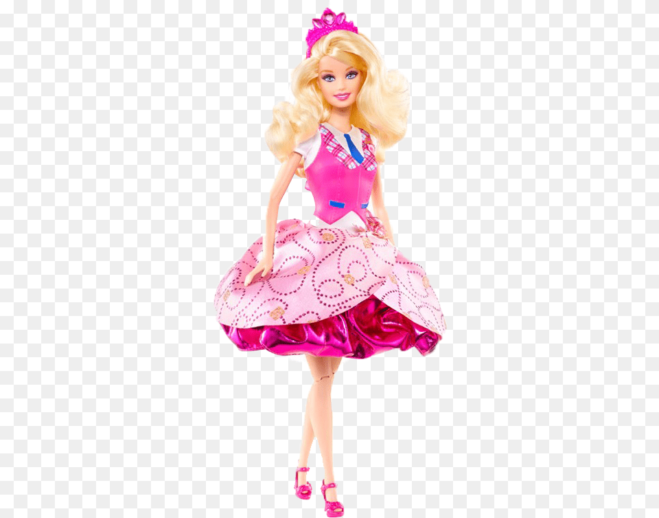 Barbie Photo Background Barbie Charm School Doll, Figurine, Toy, Person, Girl Free Png