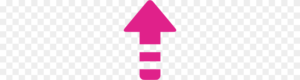 Barbie Pink Arrow Up Icon, Purple, Art Png Image