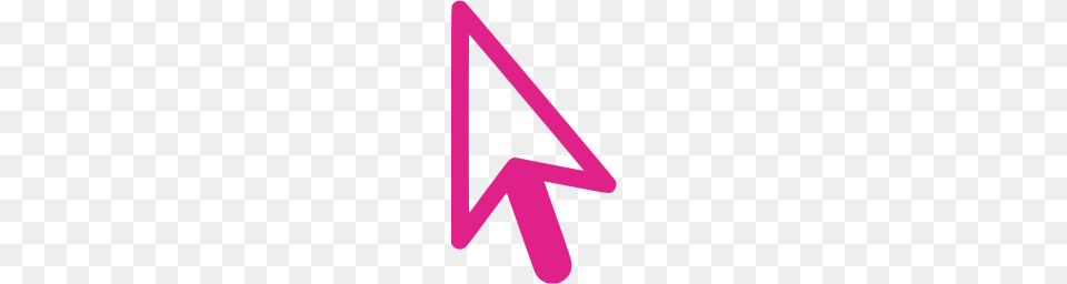 Barbie Pink Cursor Icon, Purple, Art Free Png