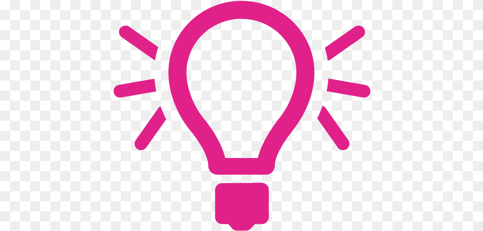 Barbie Pink Light Bulb 6 Icon Purple Light Bulb Icon, Smoke Pipe Free Png