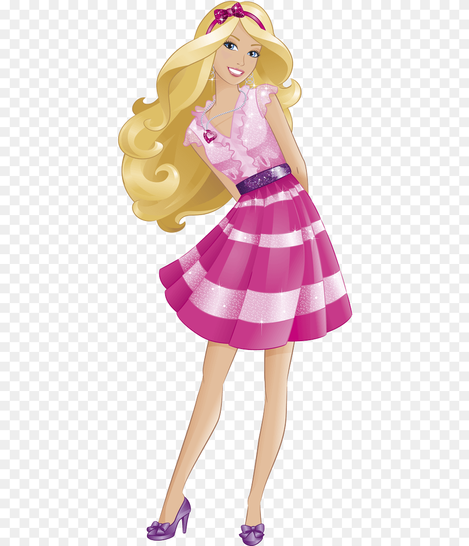 Barbie Transparent Clipart Barbie, Toy, Figurine, Doll, Female Free Png