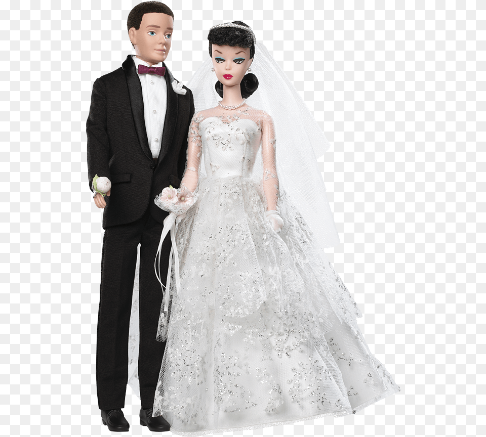 Barbie Wedding Day Repro, Gown, Clothing, Dress, Fashion Free Png