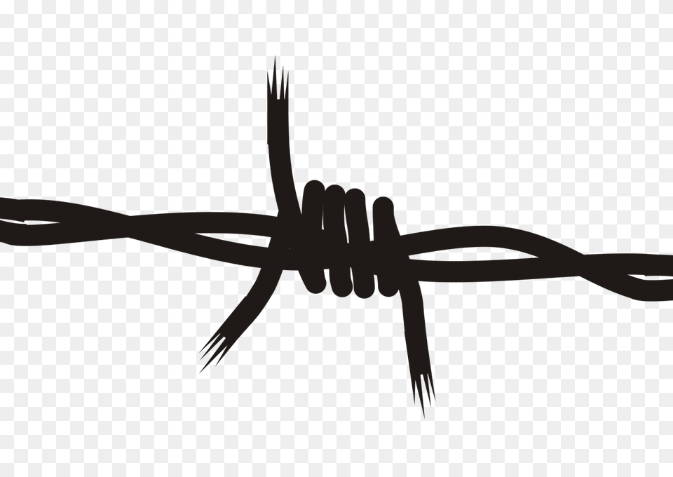 Barbwire, Wire, Barbed Wire, Cross, Symbol Png