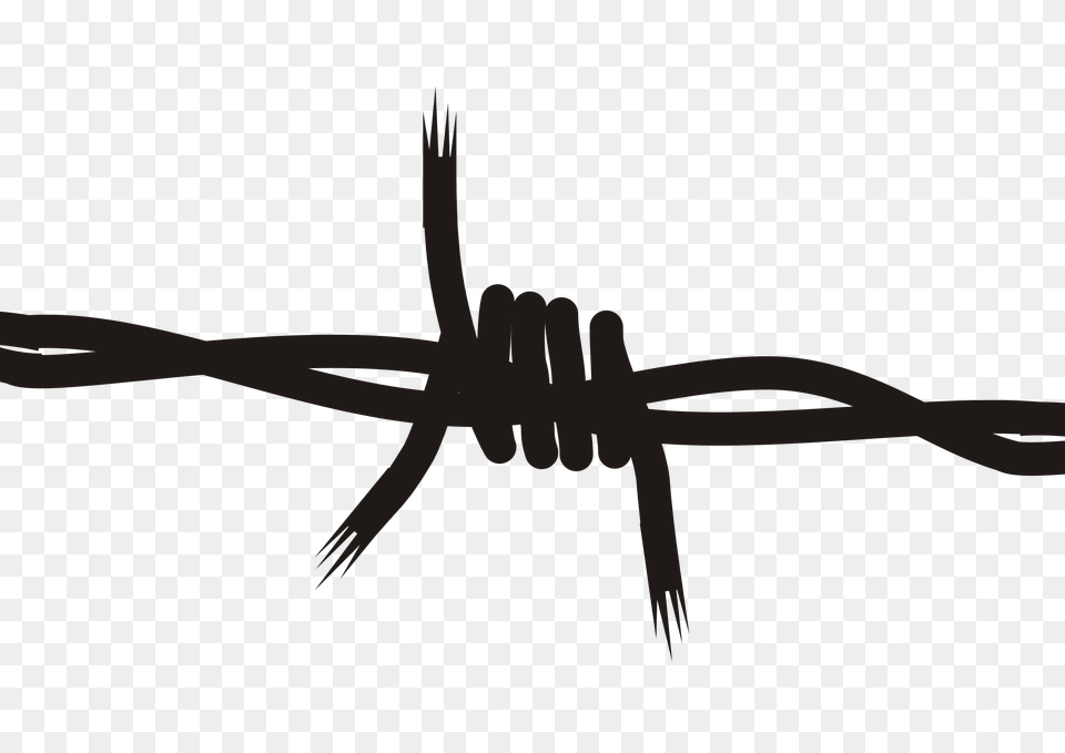 Barbwire, Wire, Barbed Wire, Cross, Knot Free Png