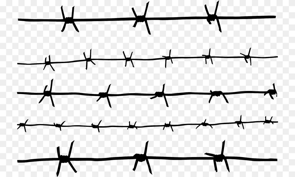 Barbwire Images Barbed Wire Drawing Simple, Barbed Wire, Sword, Weapon, Blade Free Png