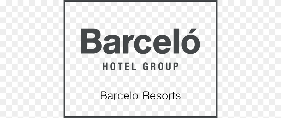 Barcelo Logo Barcelo Hotel Group Logo, Text Free Png