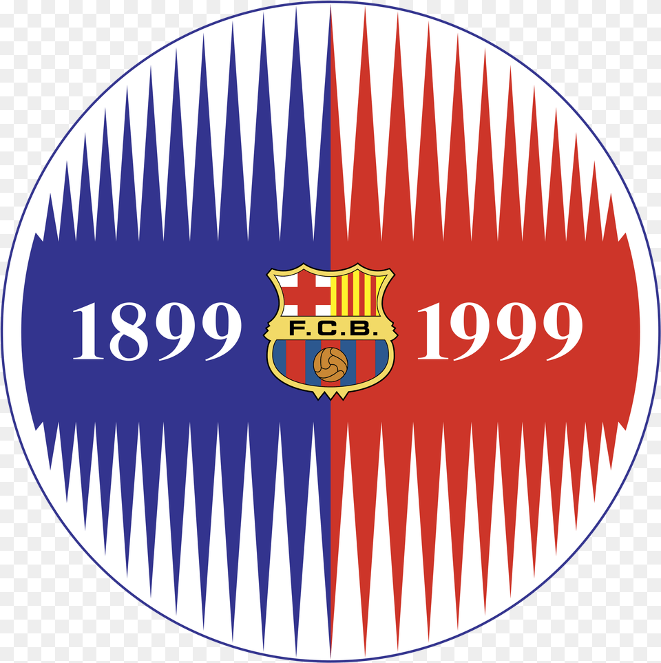 Barcelona 03 Logo Promo Sublimated Microfiber Rally Towel, Badge, Symbol, Chandelier, Lamp Free Transparent Png