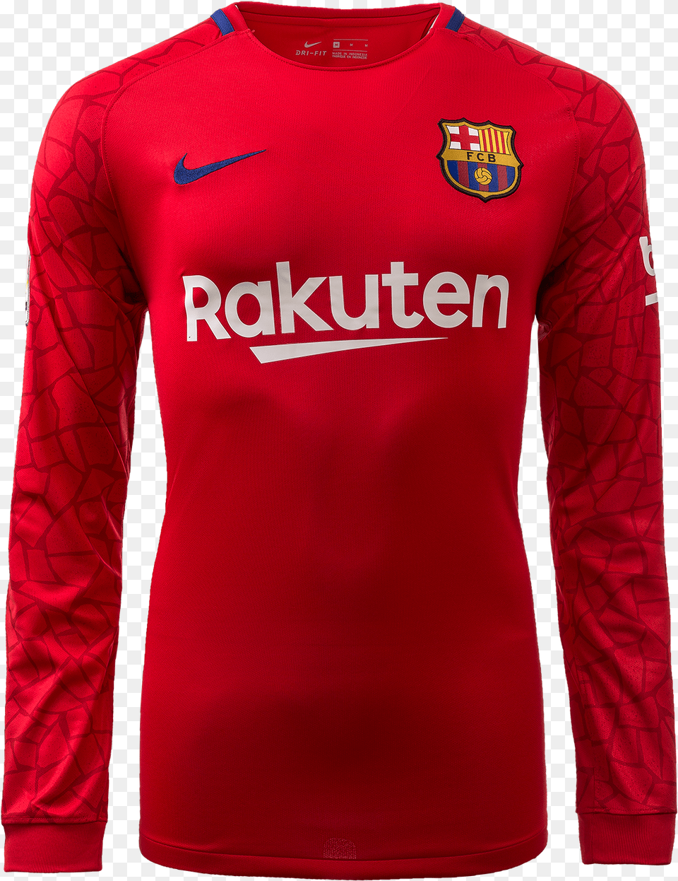 Barcelona 1718 Goalkeeper Ls Jersey Barcelona Goalkeeper Kit 2017, Clothing, Long Sleeve, Shirt, Sleeve Png Image