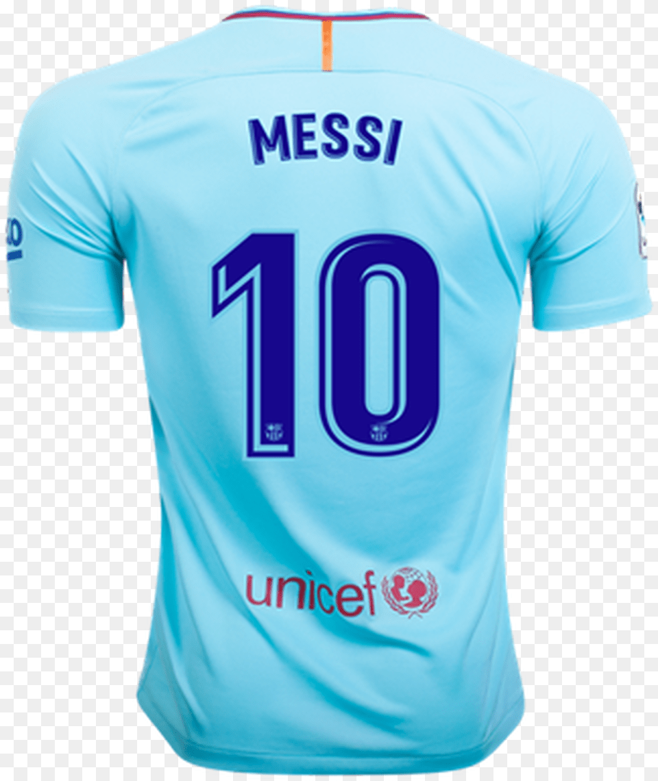 Barcelona 2018 Blue Jersey, Clothing, Shirt, T-shirt Png