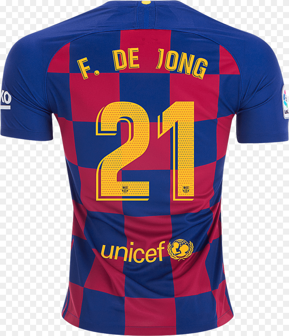 Barcelona, Clothing, Shirt, Jersey, Adult Free Png Download