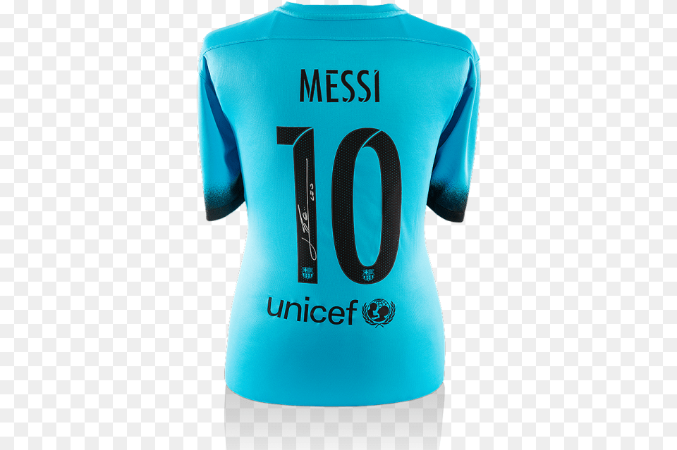 Barcelona Blue Jersey Back, Clothing, Shirt, T-shirt Png