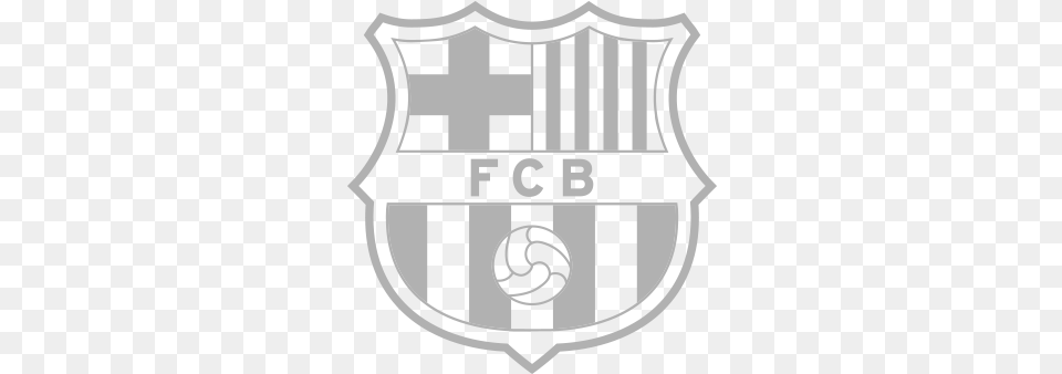 Barcelona Soccer Logo Black And White, Armor, Shield, Gas Pump, Machine Free Transparent Png