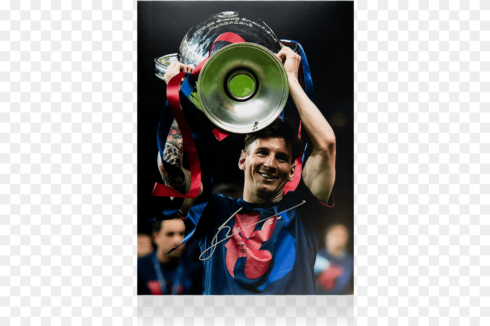 Barcelona Trophies In Last 10 Years, Adult, Male, Man, Person Free Png