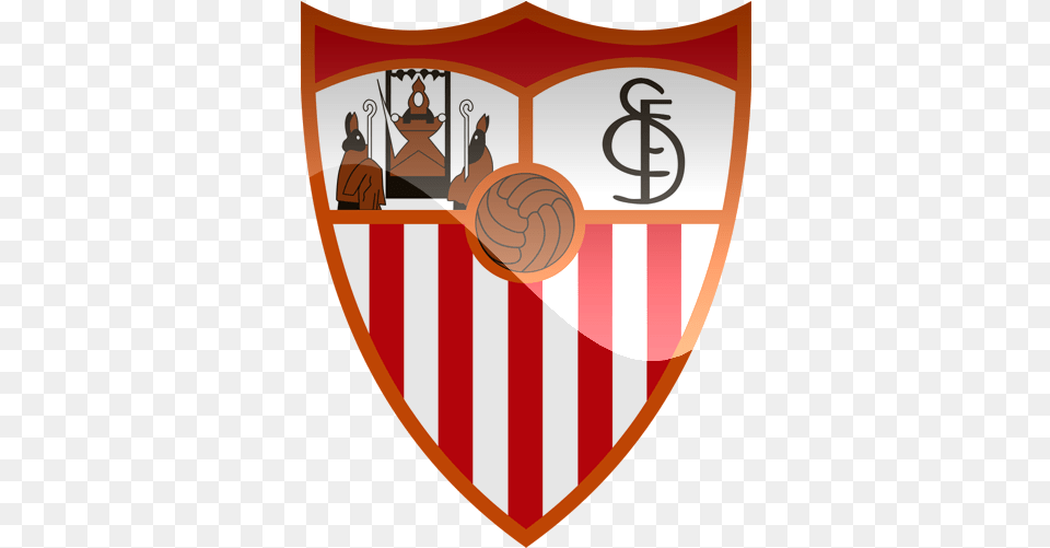 Barcelona Vs Sevilla Final Copa Del Rey Sevilla Logo Hd, Armor, Shield, Adult, Female Png
