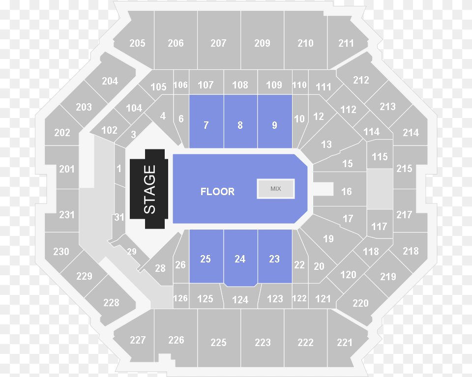 Barclays Center Map Free Png Download