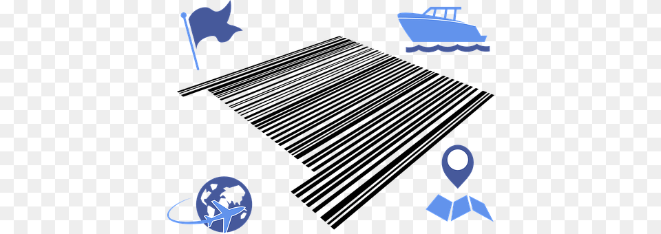 Barcode Boat, Transportation, Vehicle, Home Decor Free Png Download