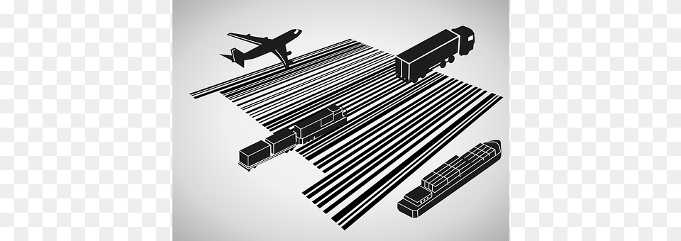 Barcode Aircraft, Airplane, Transportation, Vehicle Free Png