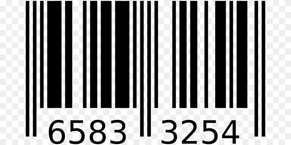 Barcode, Gray Free Png Download