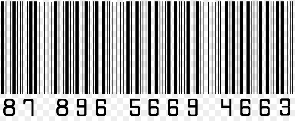 Barcode, Gray Free Transparent Png