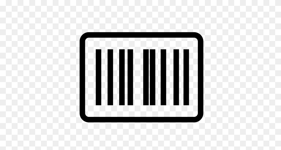 Barcode Barcode Icon, Gray Free Png Download