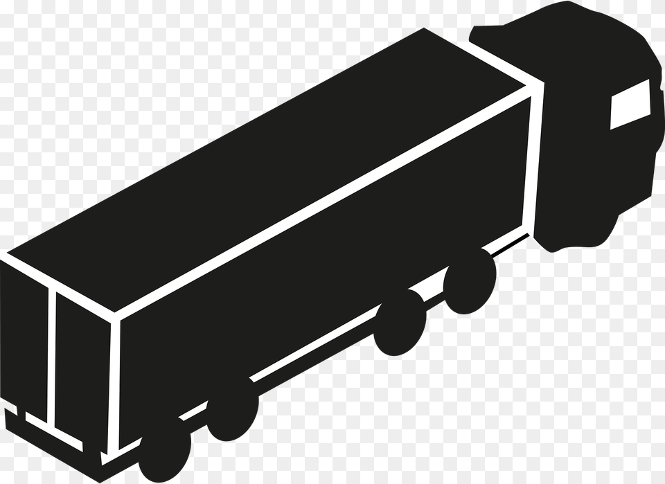 Barcode Clipart, Trailer Truck, Transportation, Truck, Vehicle Free Transparent Png