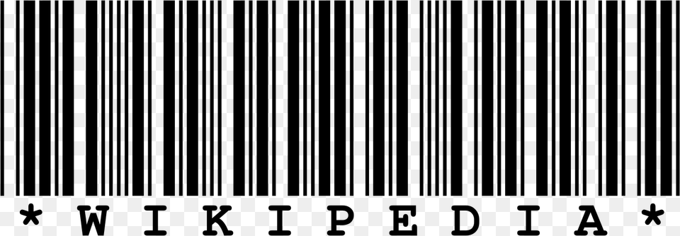 Barcode Code 39 Example, Gray Png