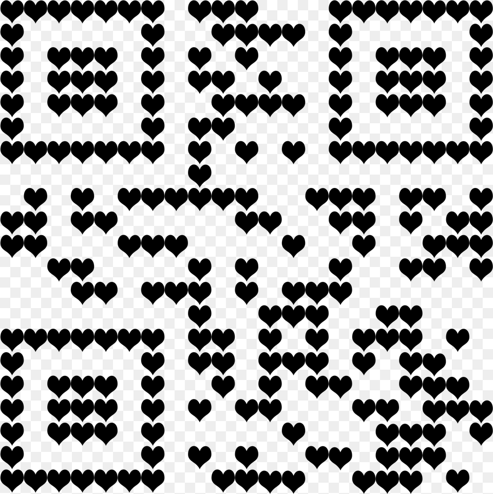 Barcode I Love You, Gray Png Image