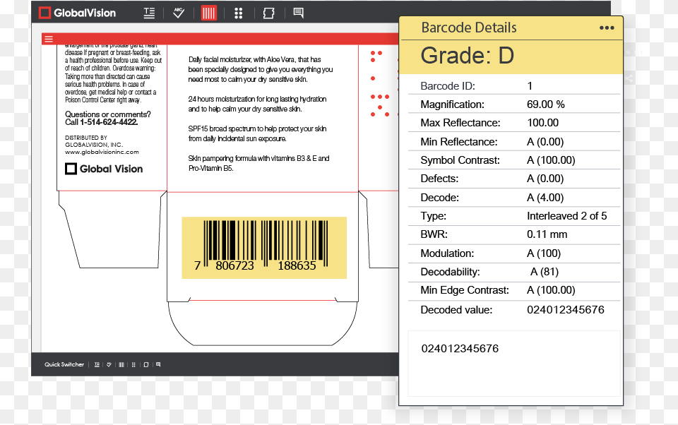 Barcode Inspection Package Barcode Software, Text, Page Free Png Download