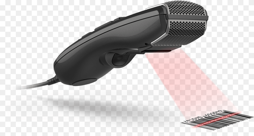 Barcode Reader Transparent, Electrical Device, Microphone, Appliance, Blow Dryer Free Png Download