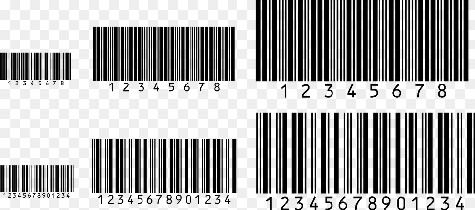 Barcodes Are Obtained Without A Caption Or Are Automatically Interleaved 2 Of 5, Gray Png