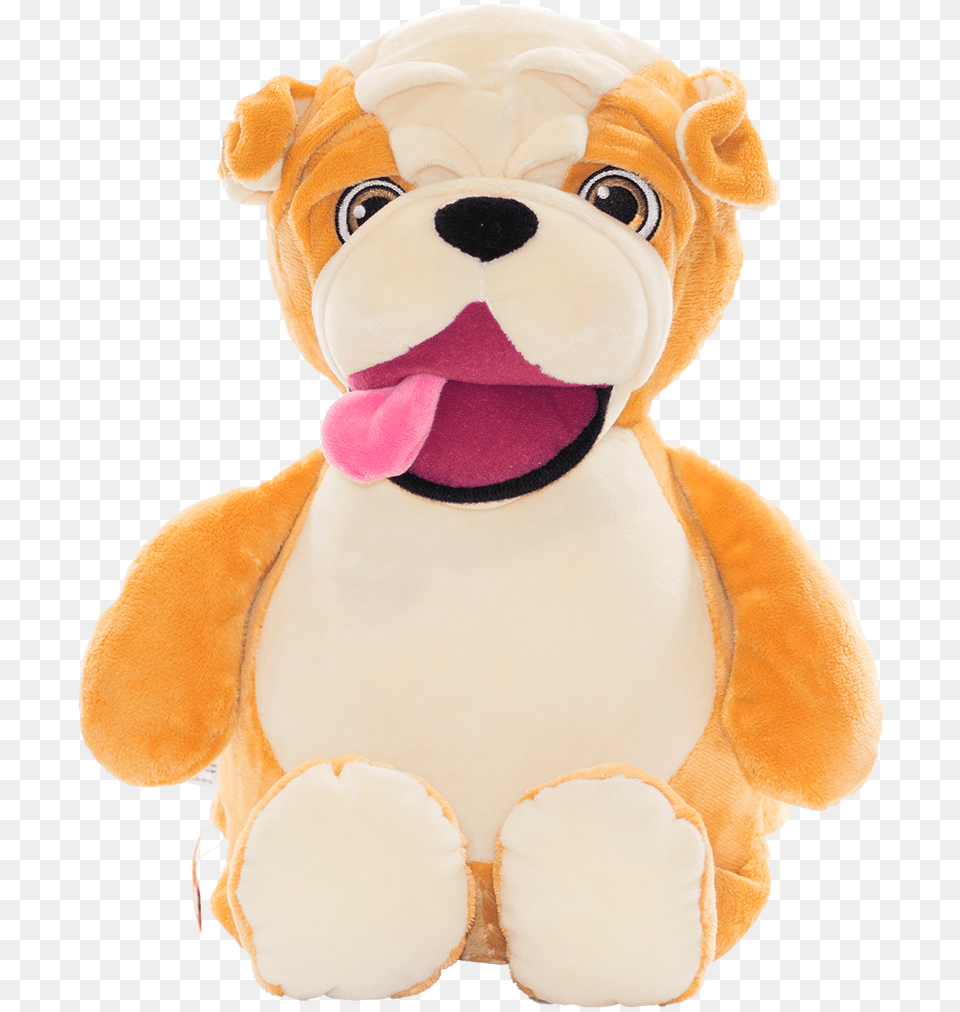 Barcus Mcdribble Bulldog Stuffed Toy, Plush Png