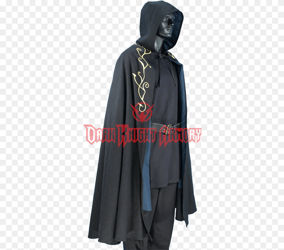 Bard Cloak Hooded Cloak, Fashion, Cape, Clothing, Person Png Image