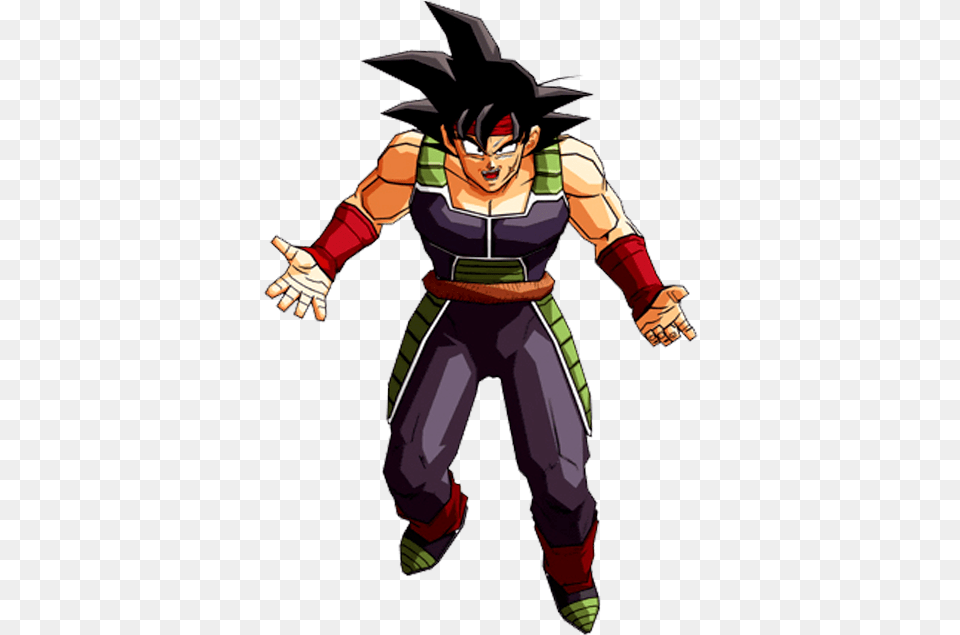 Bardock 1 Image Dragon Ball Z Budokai Tenkaichi 2 Bardock, Book, Comics, Publication, Person Png