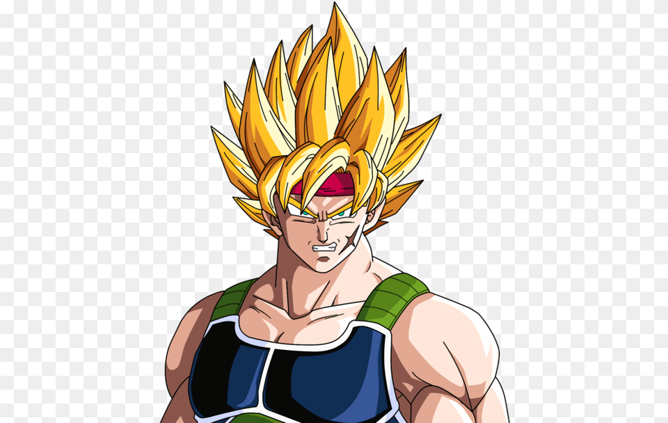 Bardock From Dragon Ball Z Have A Scar Bardock Ssj, Publication, Book, Comics, Adult Free Png Download