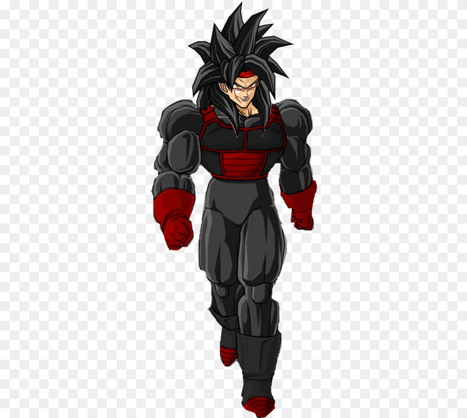 Bardock Saiya Armour By Antomase D4oovjk Vegeta Ultra Super Saiyan, Book, Comics, Publication, Person Free Png Download