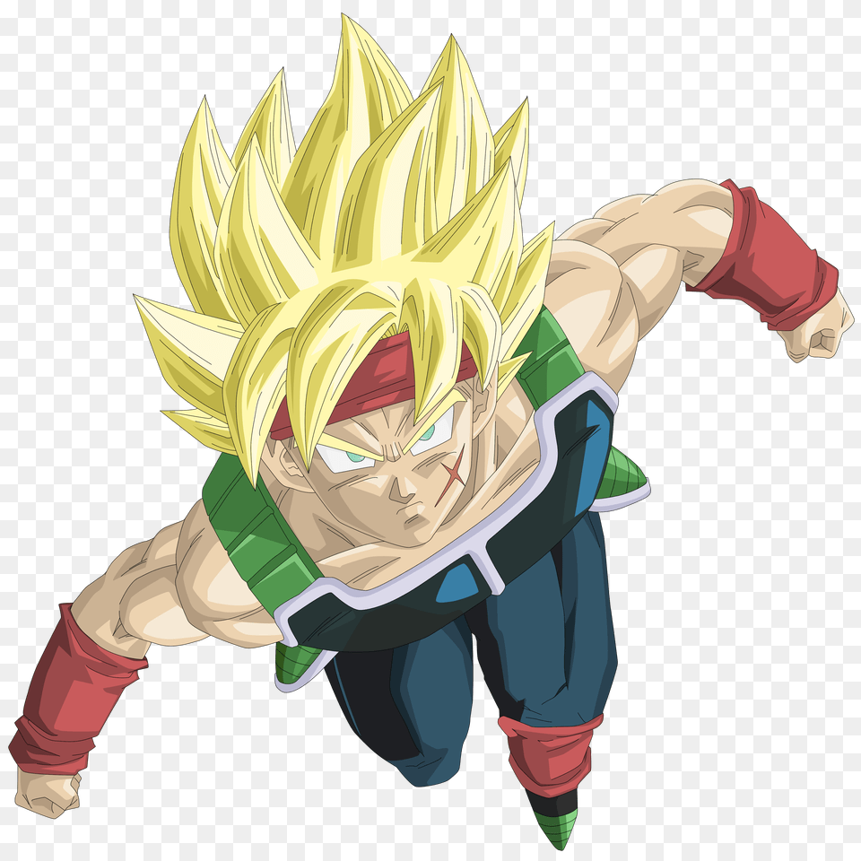 Bardock Super Saiyan Renderextraction, Book, Comics, Publication, Baby Free Png Download