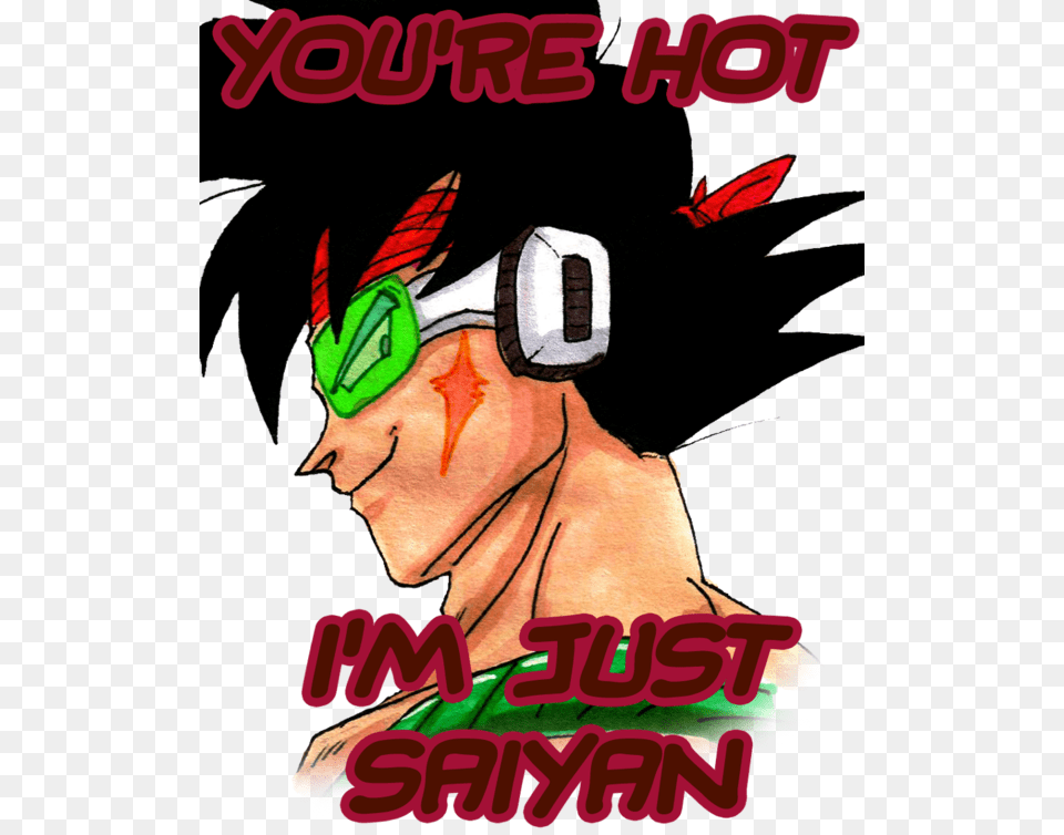 Bardock Thinks Your Hot Poster, Adult, Person, Man, Male Free Transparent Png