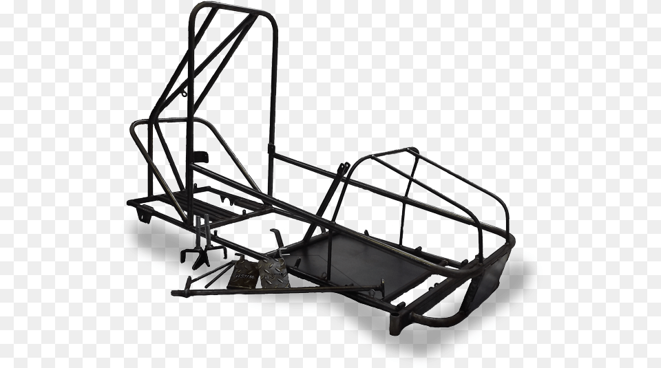 Bare Metal Frame Offroad Gokart Frame, Sled, Nature, Outdoors, Pet Free Png