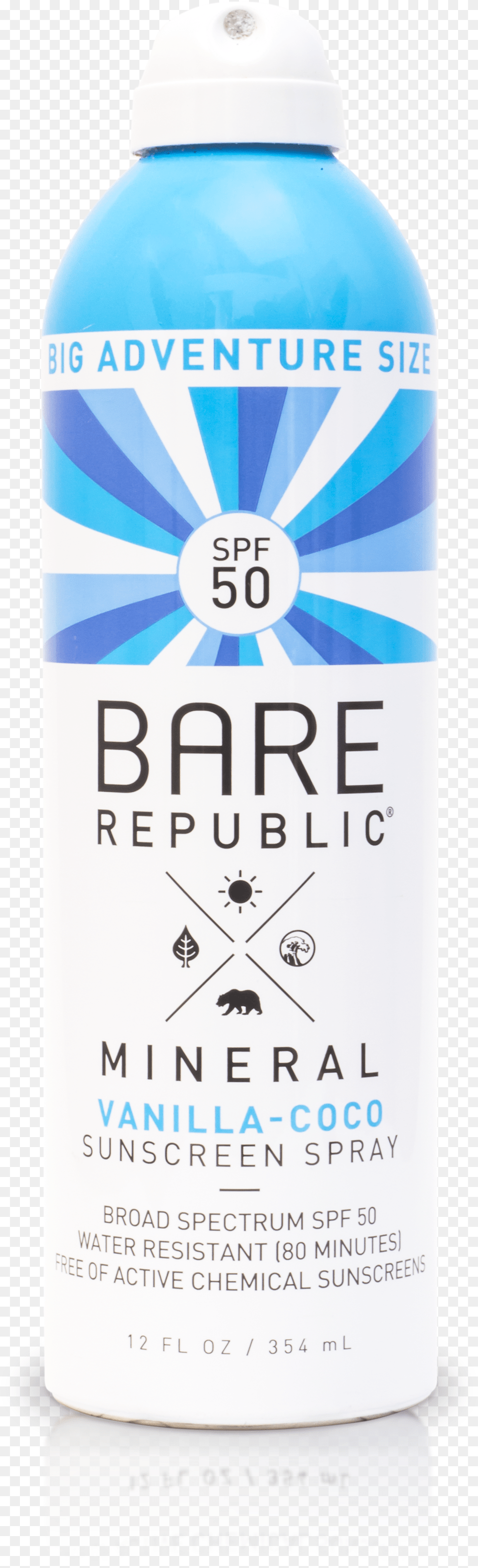 Bare Republic Mineral Spf 50 Vanilla Coco Sunscreen Plastic Bottle, Cosmetics, Tin Free Png Download